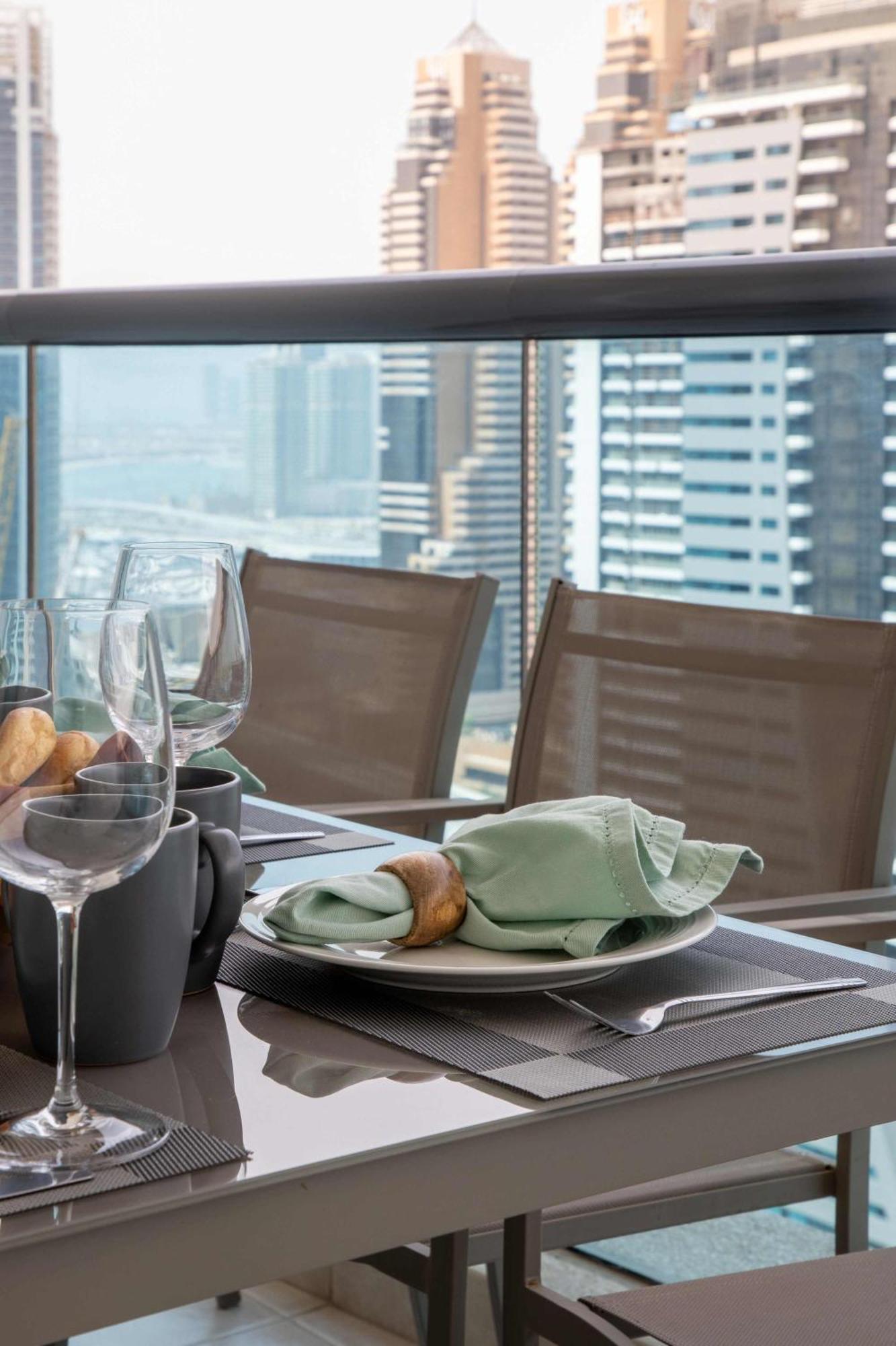 Apartamento Frank Porter - Time Place Tower Dubái Exterior foto