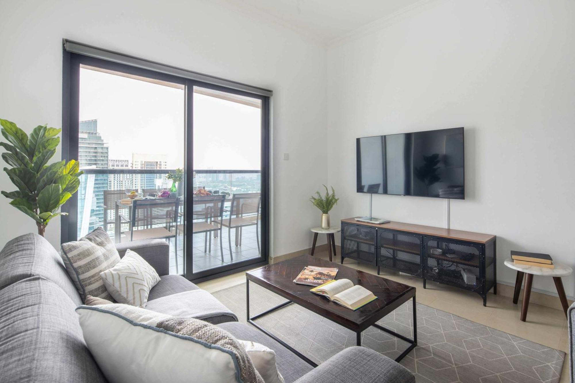 Apartamento Frank Porter - Time Place Tower Dubái Exterior foto